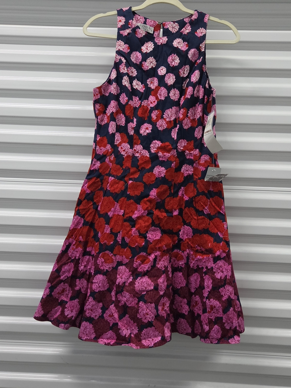 Maggy London Floral Midi Dress Size 12P NWT
